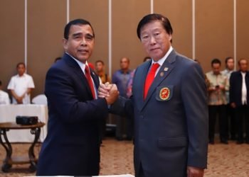 Ketua  umum KONI  Pusat melantik Kepengurusan PGI masa bakti 2018-2022