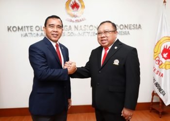 Ketua Umum KONI Pusat melantik PLT BAORI