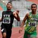 Final lari 100 meter senior putra I