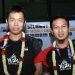Penyambutan juara dunia bulutangkis Hendra/Ahsan