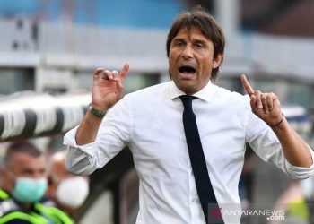 Pelatih Inter Milan Antonio Conte diskors untuk dua pertandingan