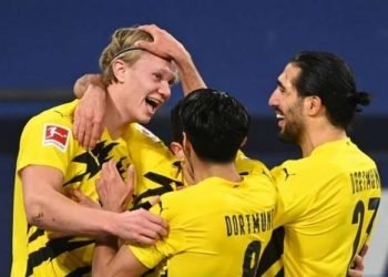Hasil Bundesliga – Haaland Cetak Gol Akrobatik, Dortmund Menang