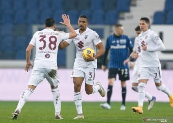 Torino bangkit dari tertinggal tiga gol untuk tahan imbang Atalanta